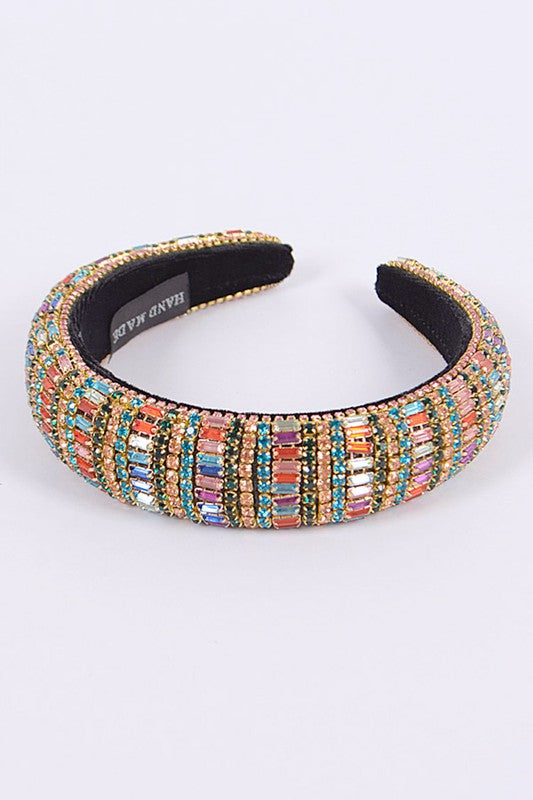 Bejeweled  Puffy Headband