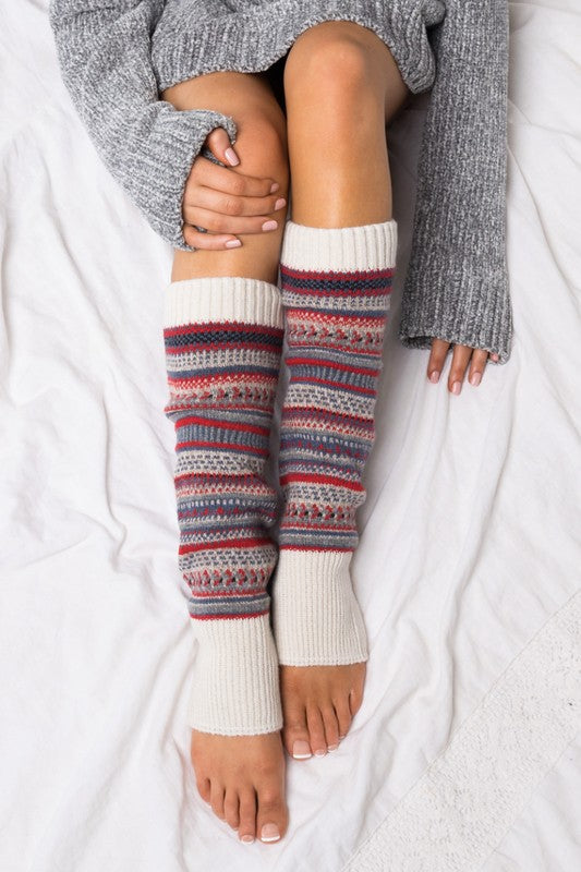 Fair Isle Legwarmers