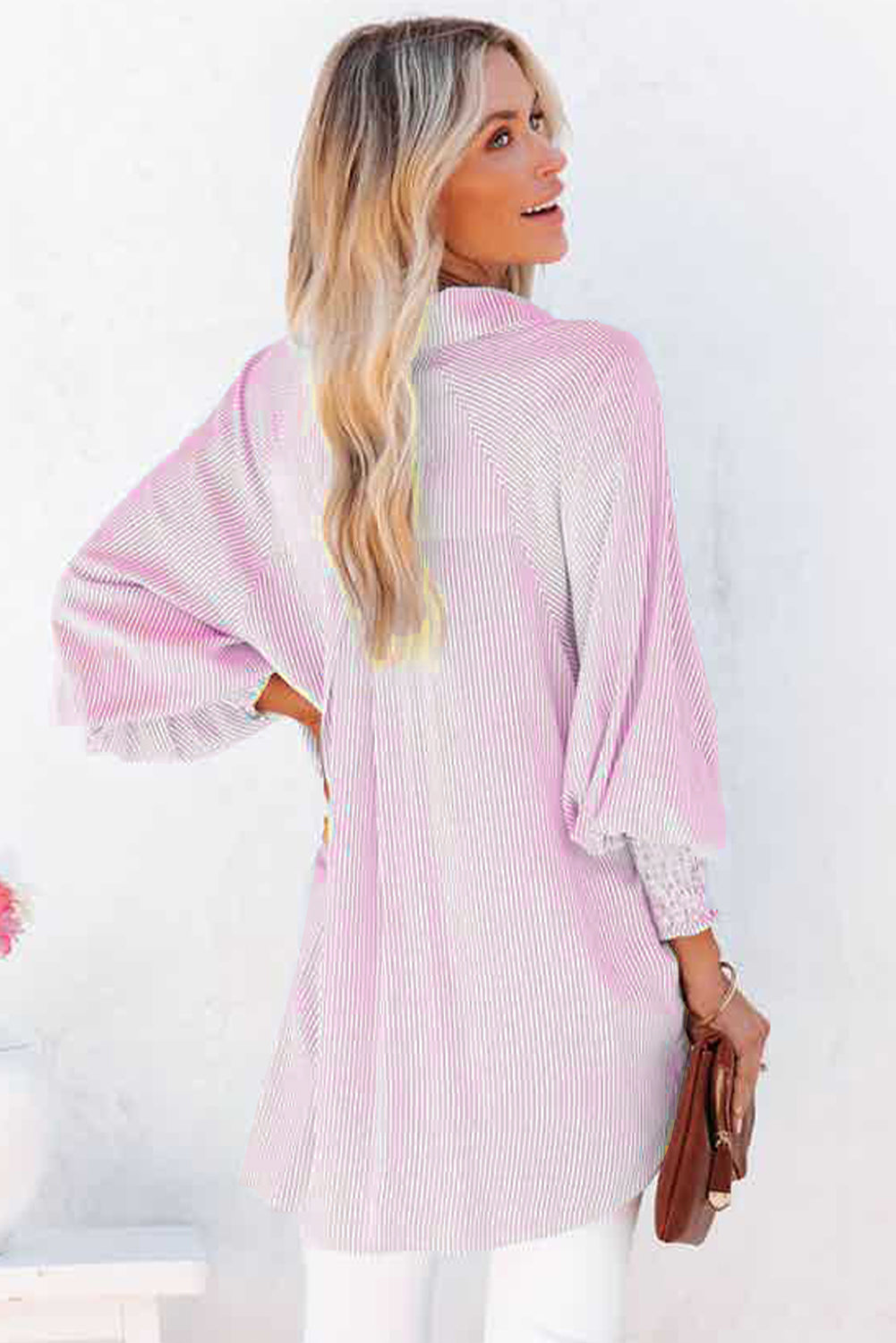 Smocked, Boyfriend Shirt