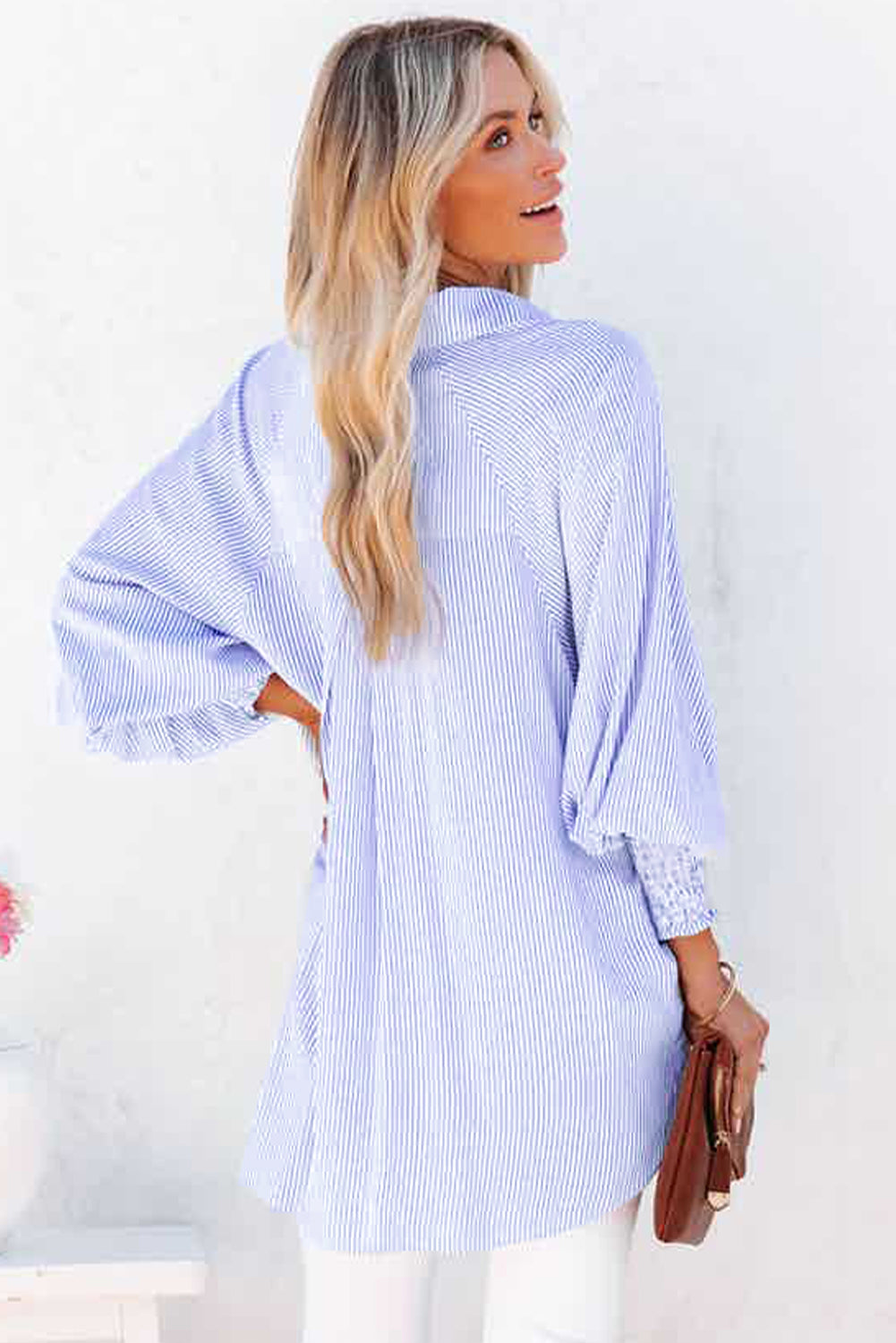 Smocked, Boyfriend Shirt