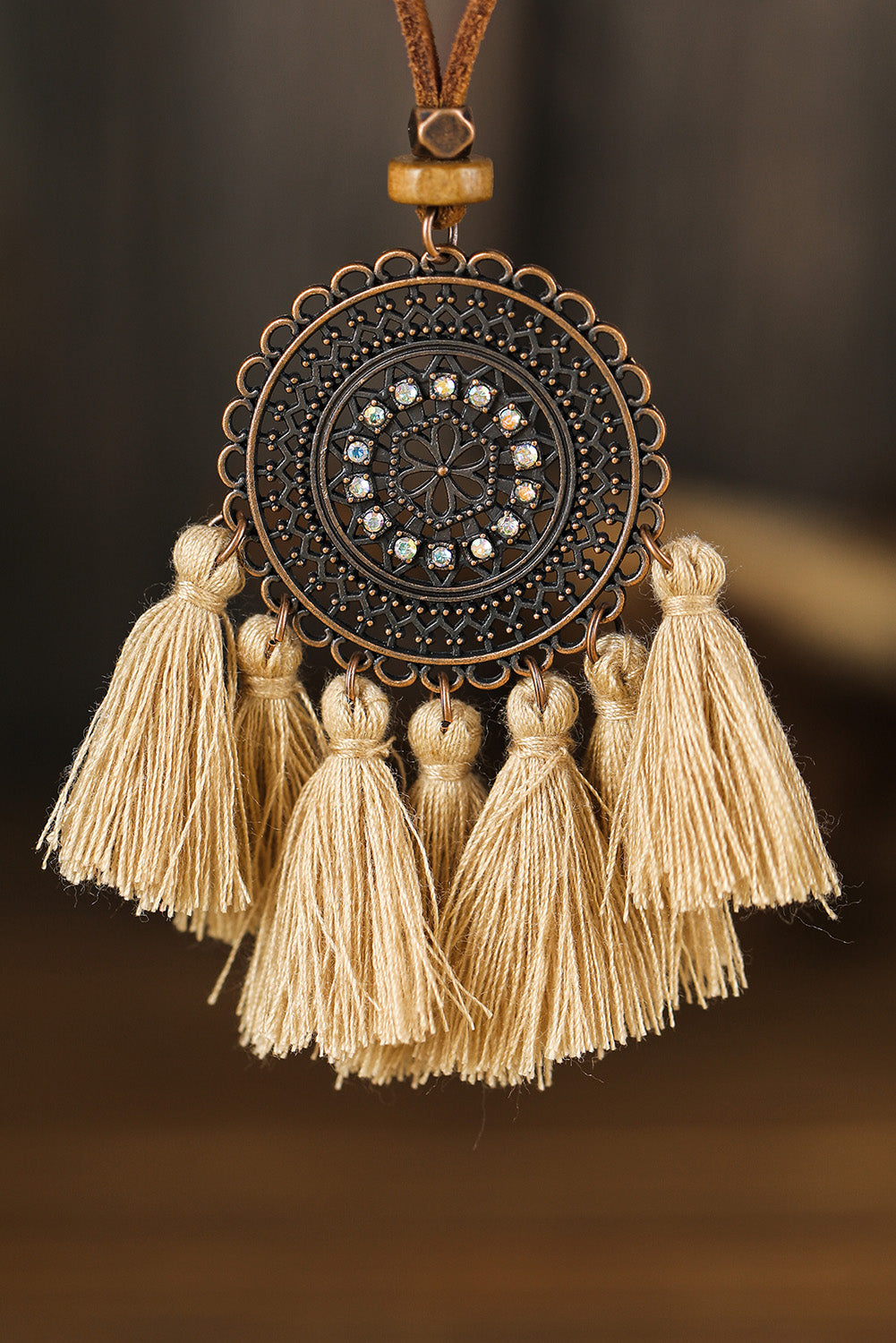 Multicolor, 3 pc, Bohemian Retro Tasseled Pendants
