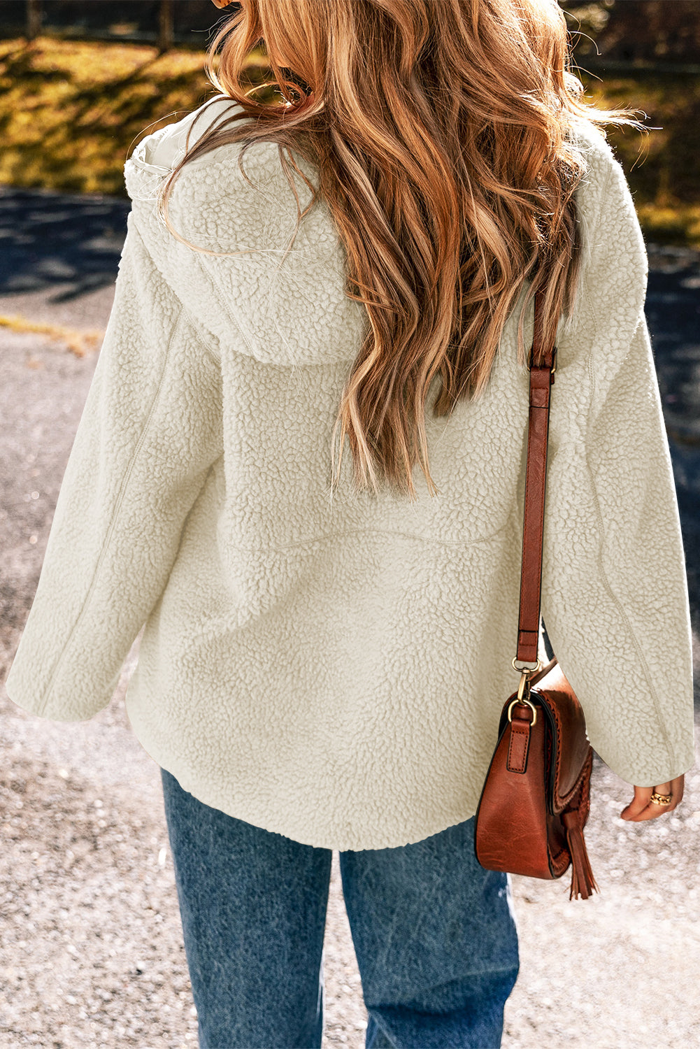 Fleece Zip-Up Hooded Jacket