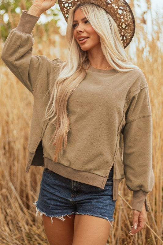 TatumFuzzy Pullover Sweatshirt