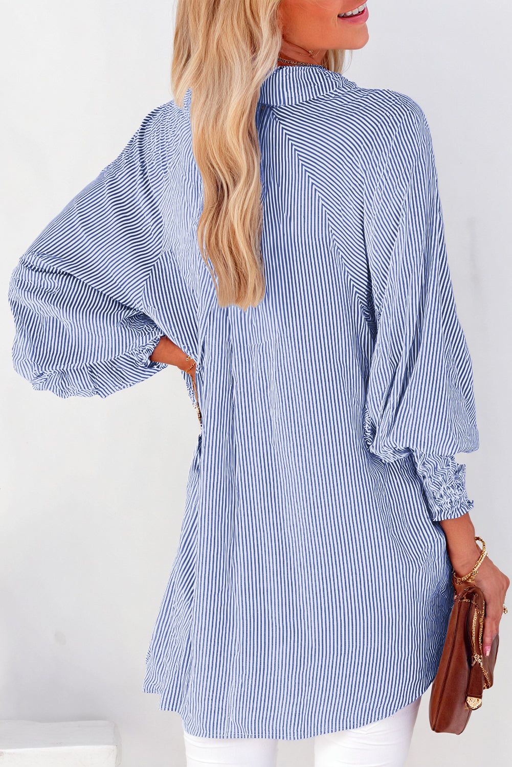 Smocked, Boyfriend Shirt